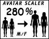 AVATAR SCALER 280%