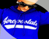 Blue AERO Hoody