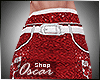 ! Glitter Red Baggy