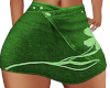 Green RL Denim Skirt