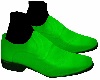 Lime Dress Shoes Male