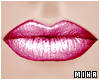 [M] Lara Lips Metal Pink