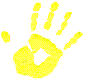 messy handprint (Y)
