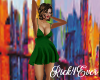 GREEN PARTY DRESS