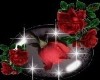 Red Rose Chandelier