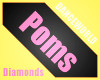 Amore's Diamonds Poms