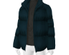 ADAM TEAL PUFFER COAT