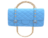 Vintage Flap Bag Blue