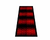 Black and Red Rug