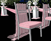 Wedding Aisle Chair Rose