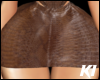 K$ Brown Skirt
