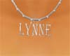 *N* Name necklace Lynne