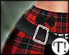 T! Sia Plaid Skirt/Tatt