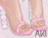 Aki Nectar Heels Pink