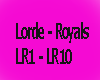 Lorde - Royals JB
