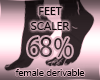 Feet Scaler 68%