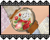 D ~ Vintage Floral Watch