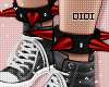 !!D Ankle Spike Red