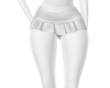 White Pleated Skirt LLT
