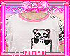 Kids Shirt Pj's Panda