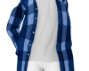 Country Blue Plaid Shirt