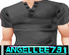 MUSCLE SHIRT CHARCOAL M