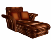 Relaxchair brown leather