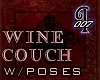 Wine Couch w/poses