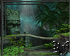 Jungle Statue Background