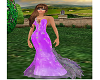 Purple Ladies Gown