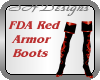 Red Dragon Boots Fem