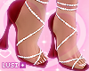 ♥ Bright Wine Heels