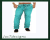 JT Straight Jeans Teal