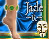 Gold Anklet *Jade*R