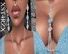 Blue Necklace & Earrings