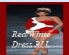 RLL Red/White Dress