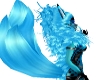 !!Neon Blue Back Fur!!