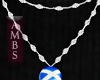 Scottish Flag Necklace