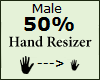 Hand Scaler 50% Male