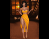 Opheila Yellow  Dress