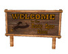 Rusty Spur Welcome Sign