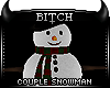 !B Holiday Snowman Cpl
