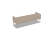 Cream Bench