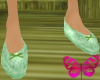 ~A~Green Slippers