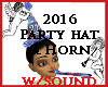 2016 Party Hat & Horn