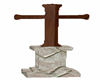 ! Cross on Stone