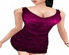 [nida] hot purple dress