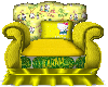 Yellow Hello Kitty Chair