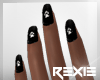 |R| Alpha Black Nails