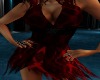 Red Gothic dress